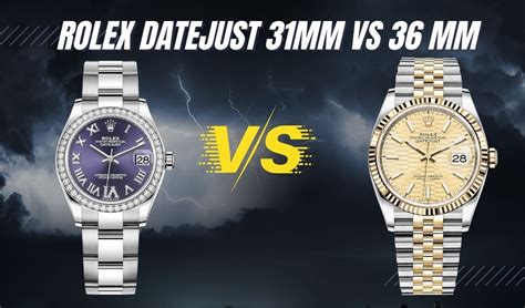 rolex lady datejust 26mm vs 31mm|Rolex Datejust 31 gold price.